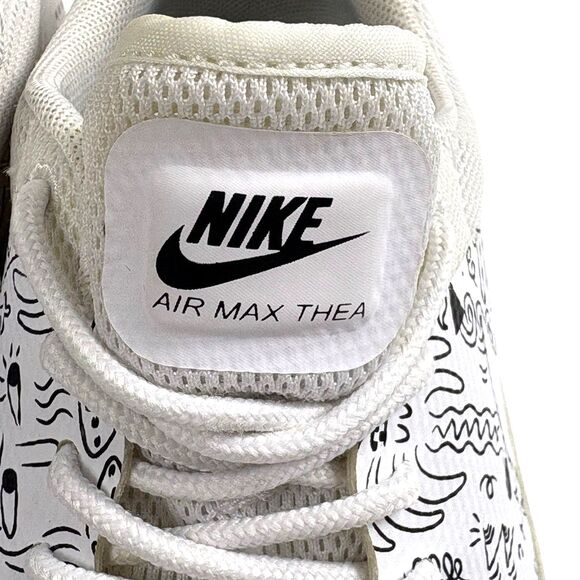 NIKE Air Max Thea Comic LTD Trainers Shoes Doodle Cartoon White 599408-103 US 7 - Picture 11 of 15